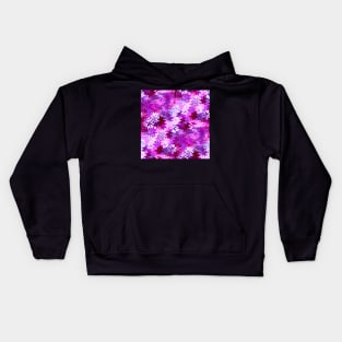 Magenta Melting Marble Kids Hoodie